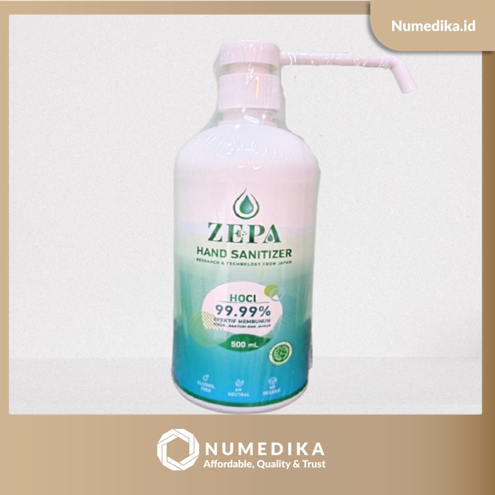 Hand Sanitizer Zepa 500 ml + Nozzle